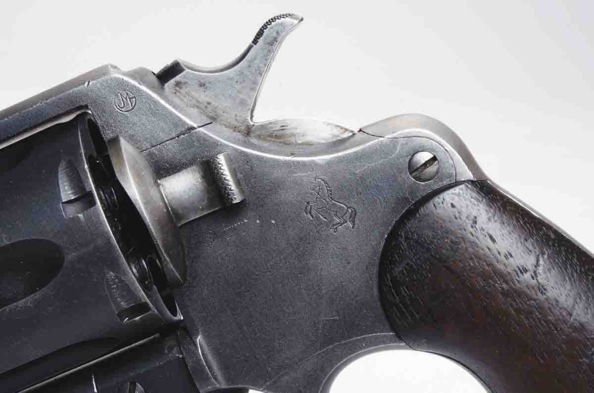 Authentic Style Colt M1917 .45 ACP Leather Holster – Dark Brown, WWI Reproduction