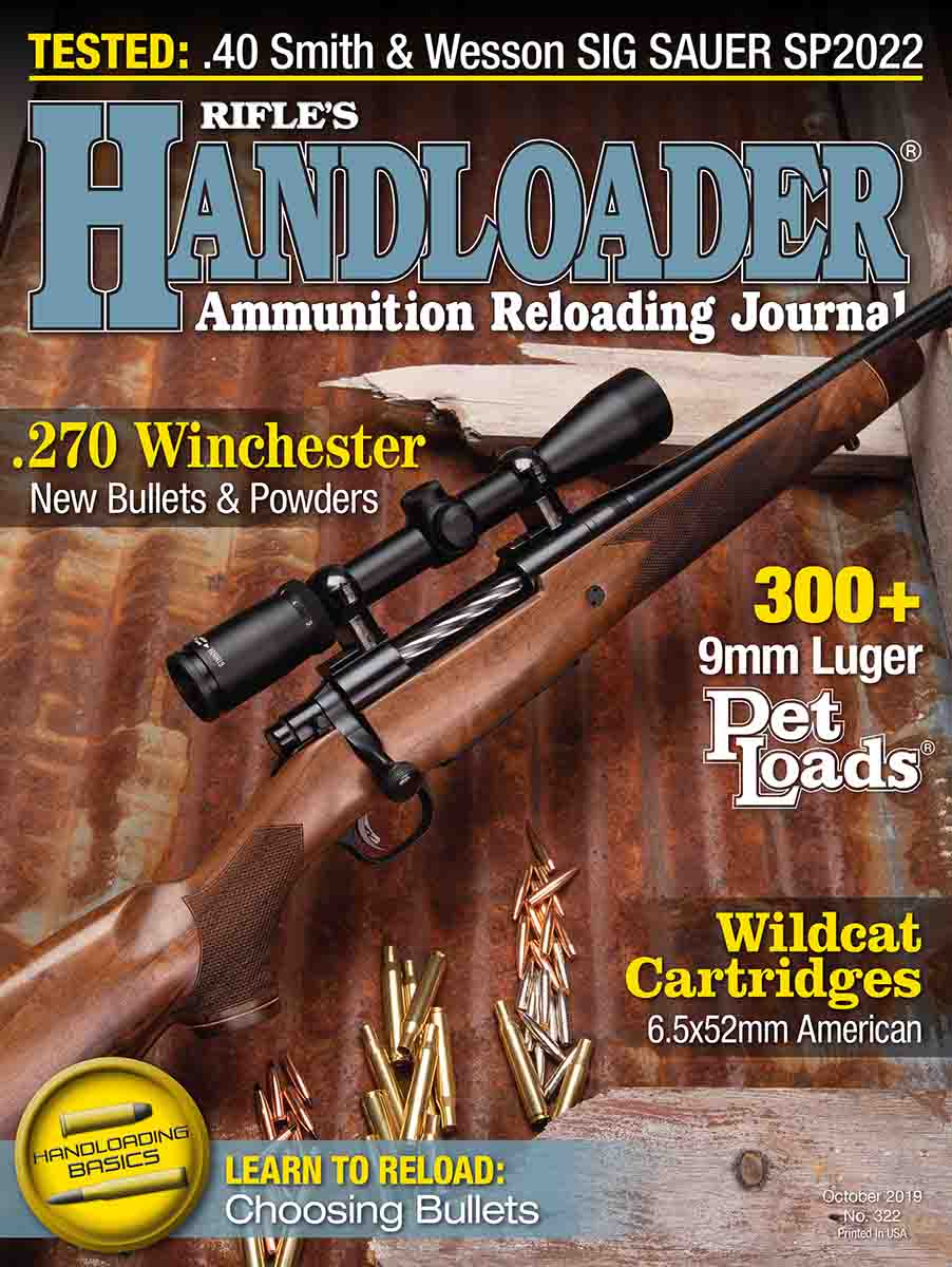 Handloader October/November 2019
