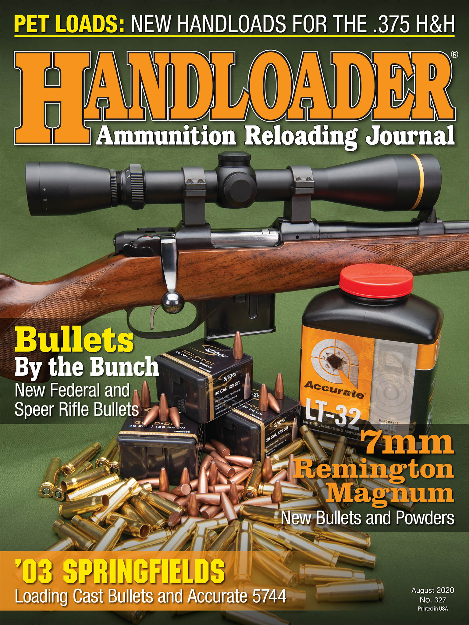 Rifle's HANDLOADER #322  October 2019 